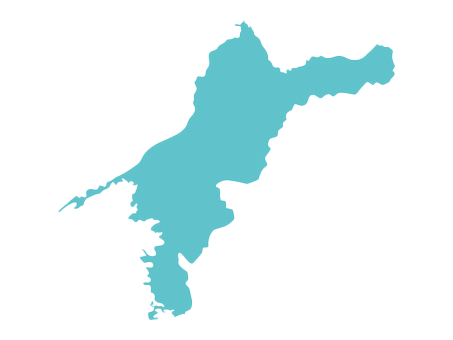 愛媛県西条市の場所